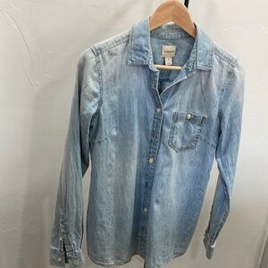 G.H. Bass Deninim shirt 100% cotton